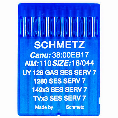 Игла Schmetz UY 128 GAS SES SERV7 №110