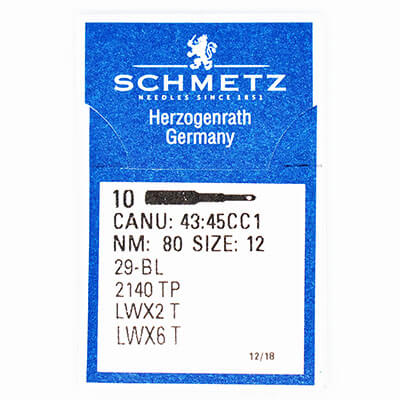 Игла Schmetz 29-BL № 80