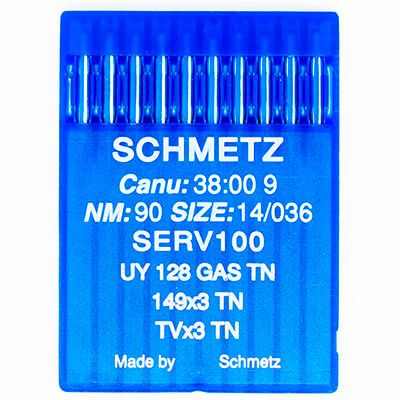 Игла Schmetz UY 128 GAS TN № 90