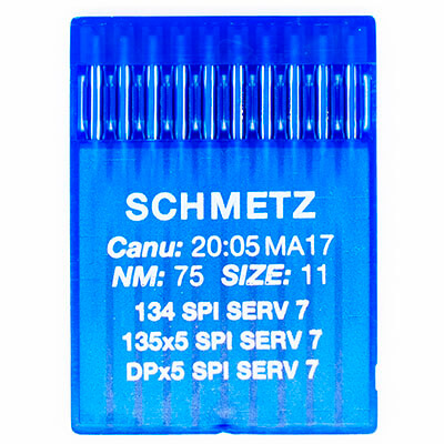 Игла Schmetz 134 SPI SERV 7 №75
