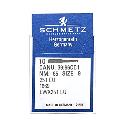 Игла Schmetz 251 EU № 65