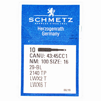 Игла Schmetz 29-BL №100