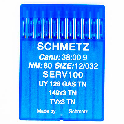 Игла Schmetz UY 128 GAS TN № 80