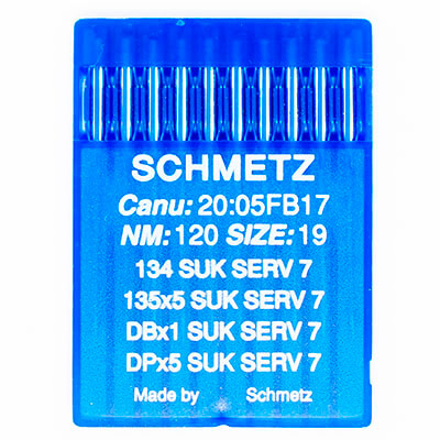 Игла Schmetz 134 SUK SERV 7 №120