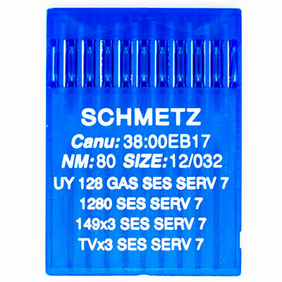 Игла Schmetz UY 128 GAS SES SERV7 № 80