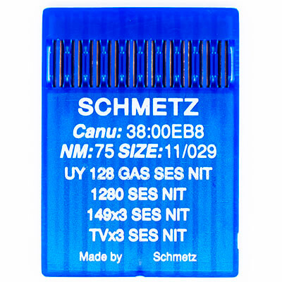 Игла Schmetz UY 128 GAS SES NIT № 75