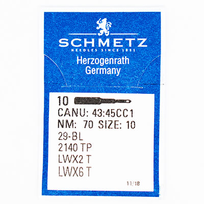 Игла Schmetz 29-BL № 70