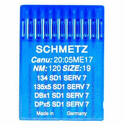 Игла Schmetz 134 SD1 SERV 7 №120